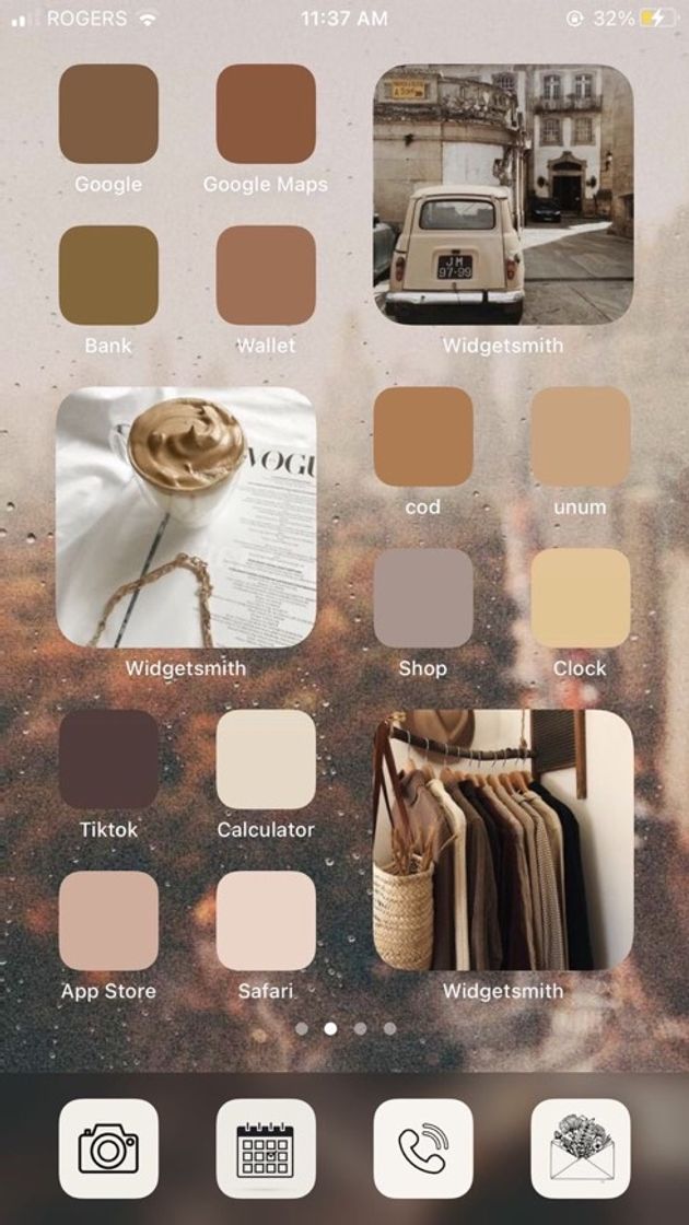 Moda Personalização ios 14🤎✨