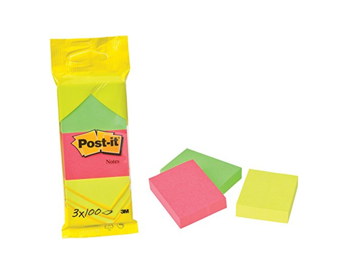 Social Post-It 6812 - 1 Pack de 3 blocs de notas adhesivas, 38
