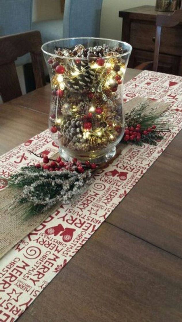 Fashion Outra linda ideia para decoração no Natal.☃️🌲