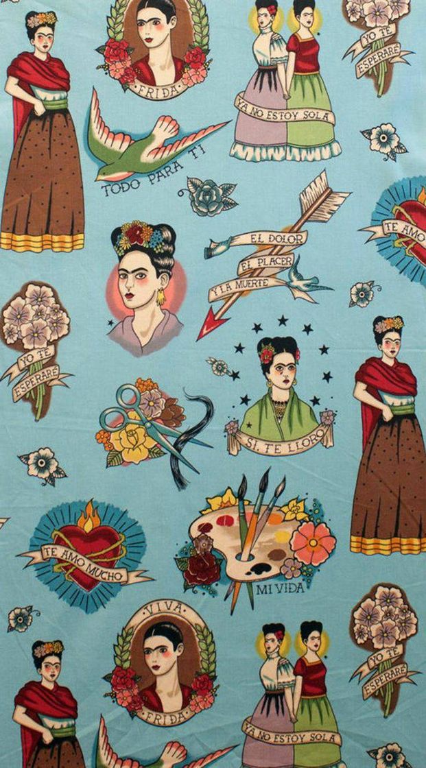 Fashion Wallpaper Frida Kahlo