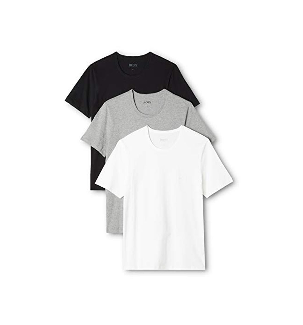Social BOSS T-Shirt RN 3p Co Camiseta para Hombre, Multicolor