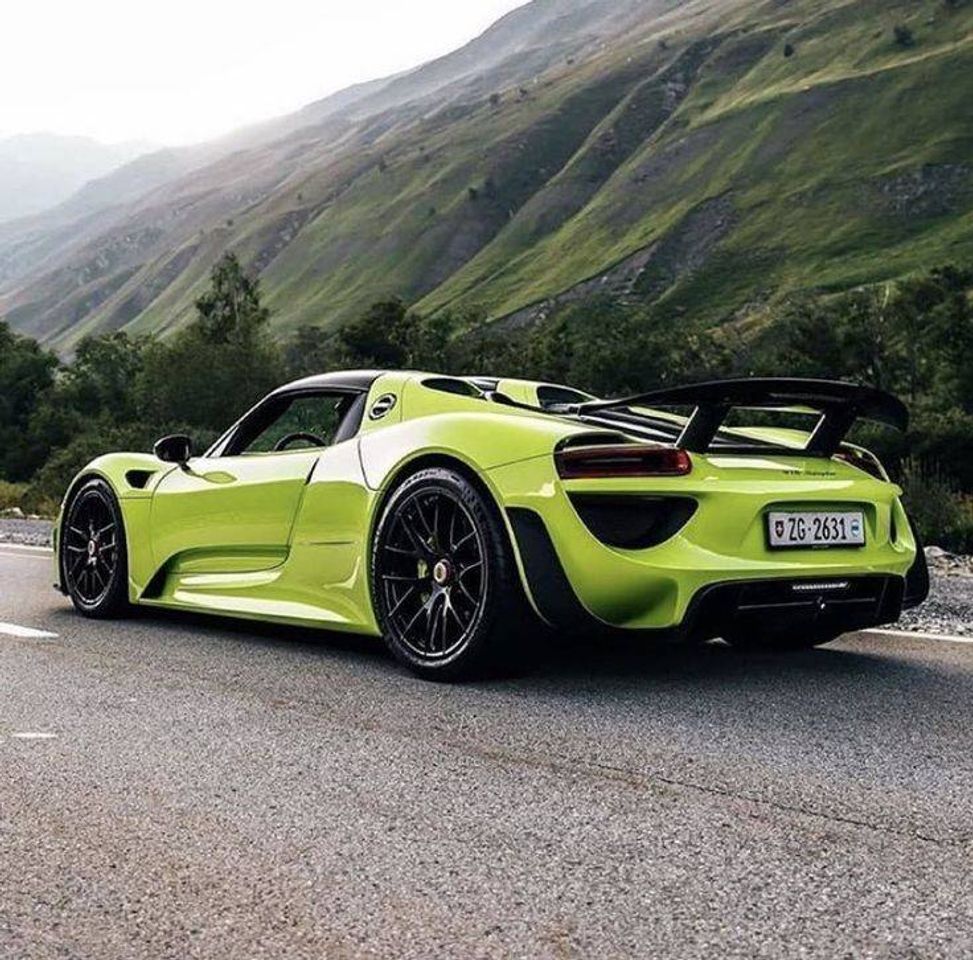 Moda Porsche 918 Sypder