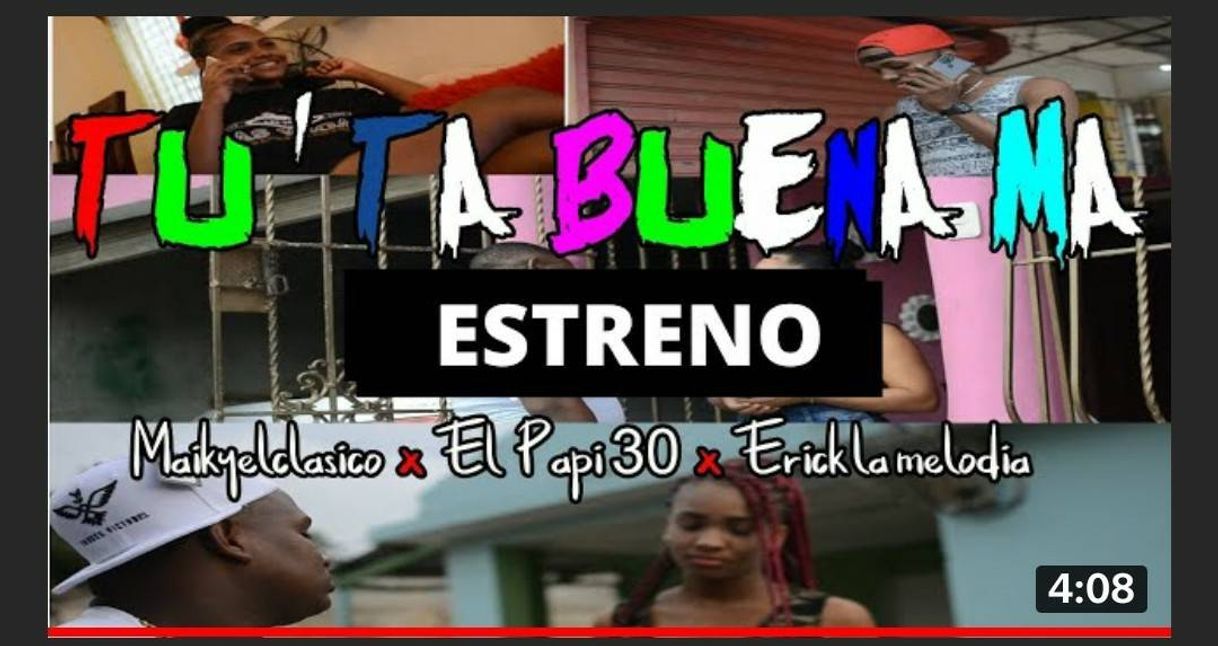 Fashion TU TA BUENA MA - YouTube