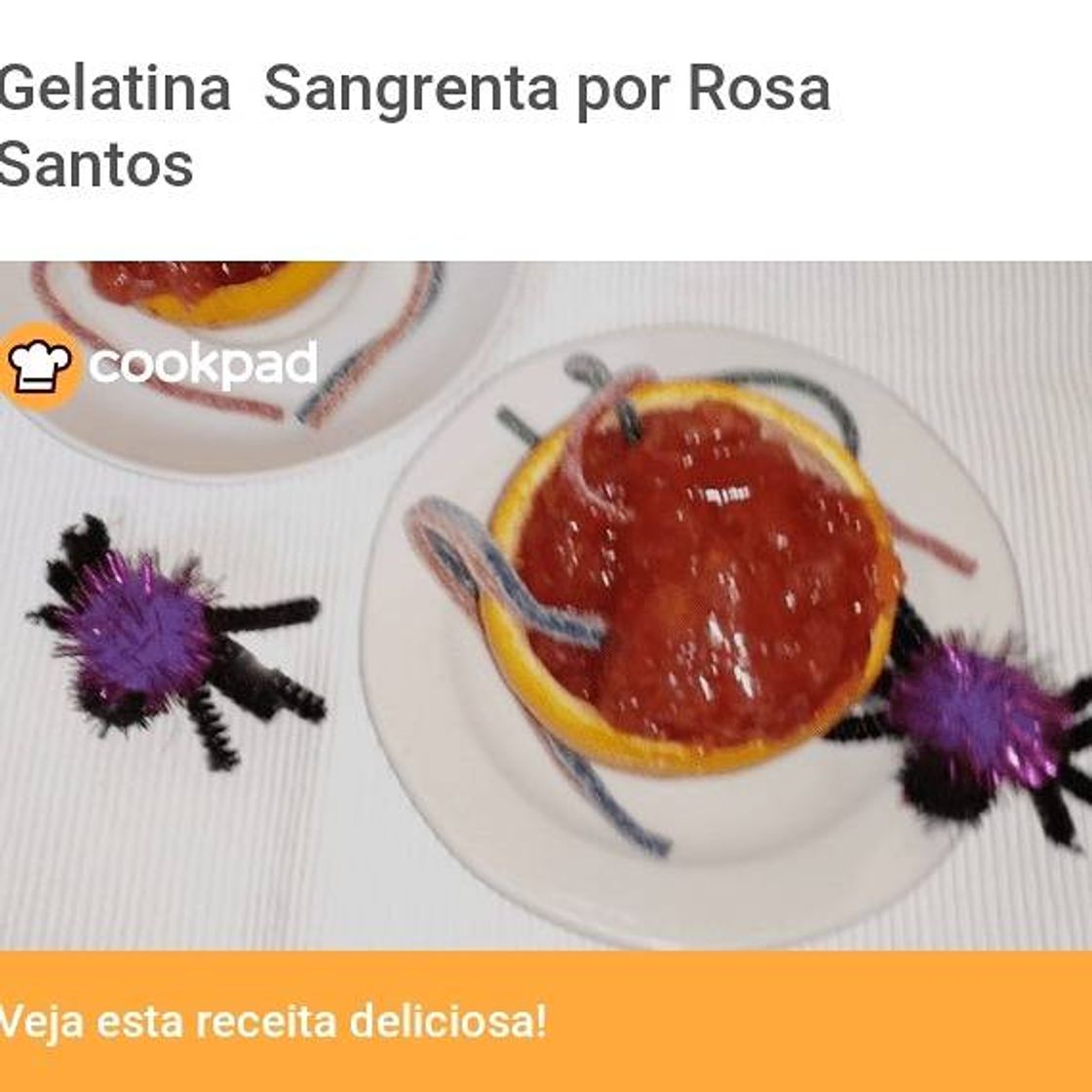 Fashion Gelatina  Sangrenta