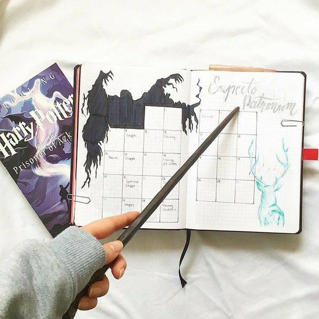 Fashion Inspiration Harry Potter, bullet journal 