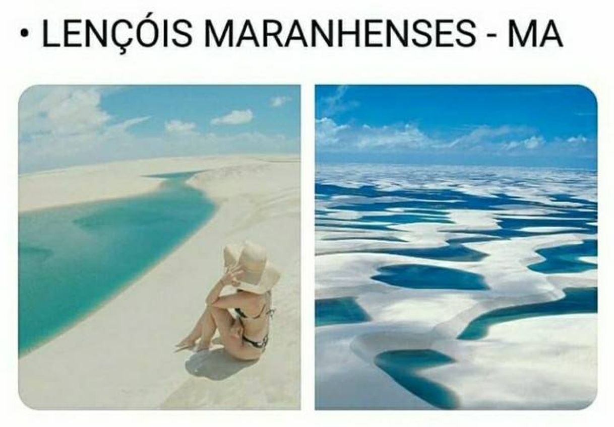 Place Lençóis Maranhenses