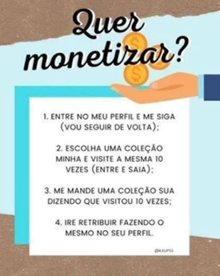 Moda aumentar a monetização 💸