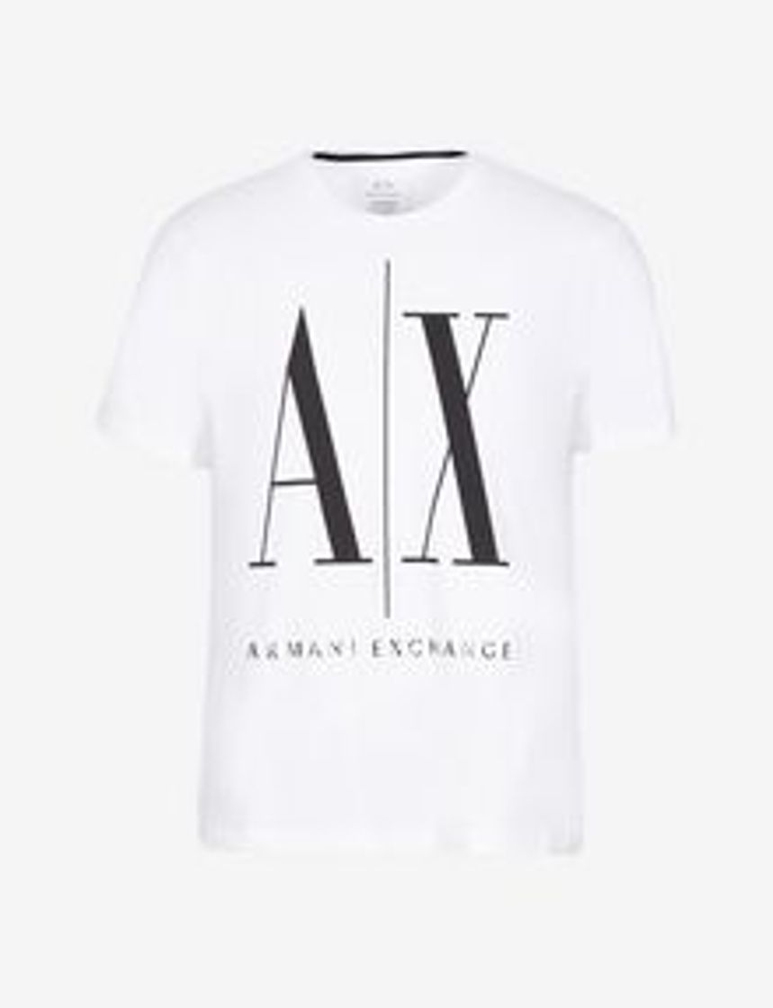 Moda Armani Exchange REGULAR FIT TEE, Logo T Shirt for Men | A|X ...