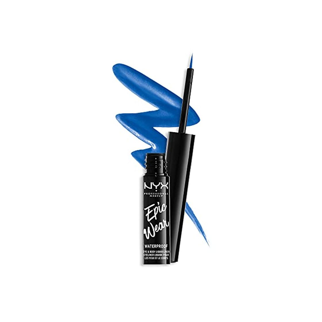 Belleza NYX Professional Makeup Eyeliner Líquido Epic Wear Semi-Permanente, Larga Duración, A Prueba