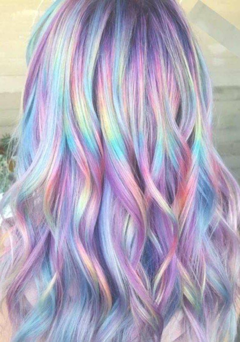 Moda  Cabelo colorido 💜