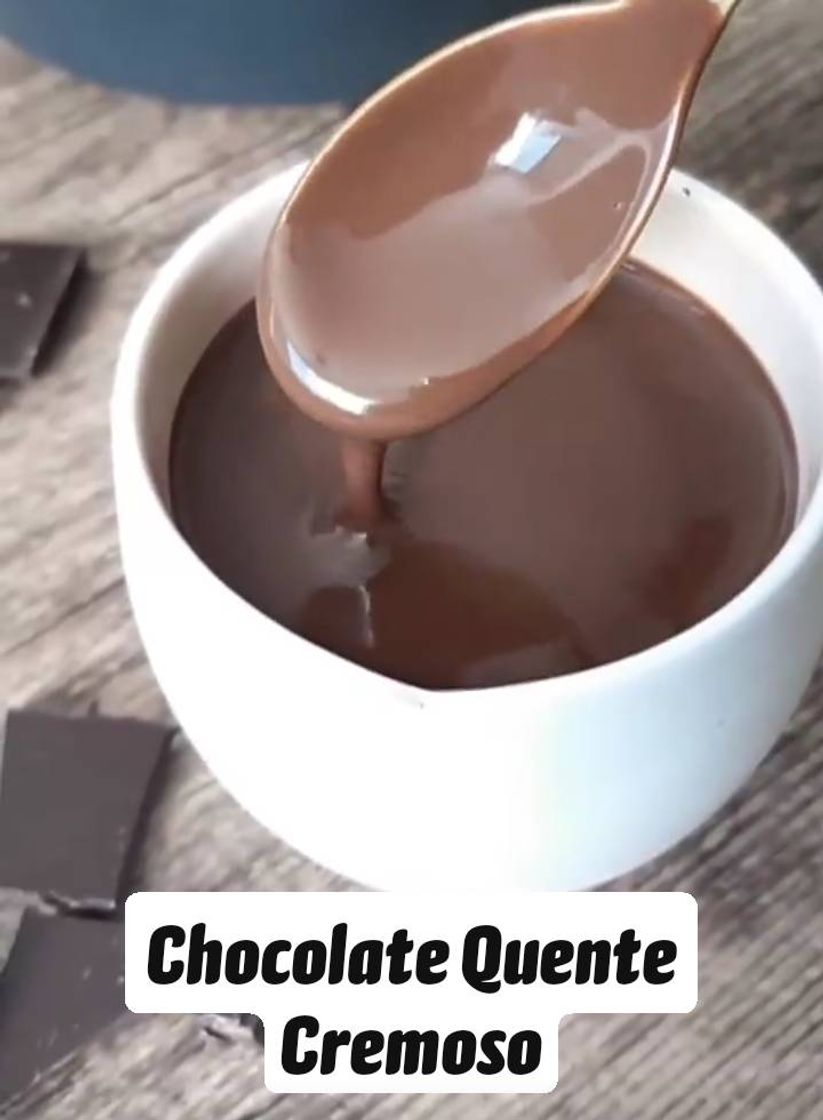 Moda Chocolate Quente Cremoso 