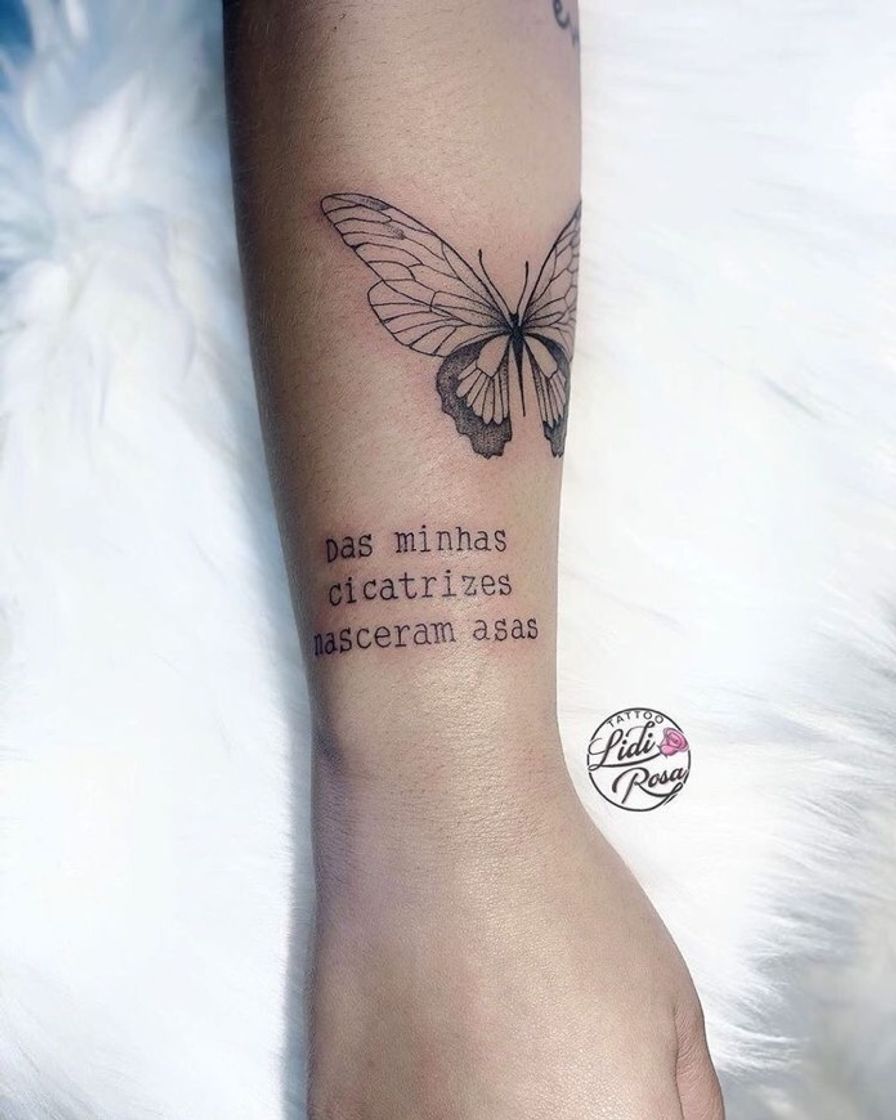 Fashion Tattoo borboleta 🦋 