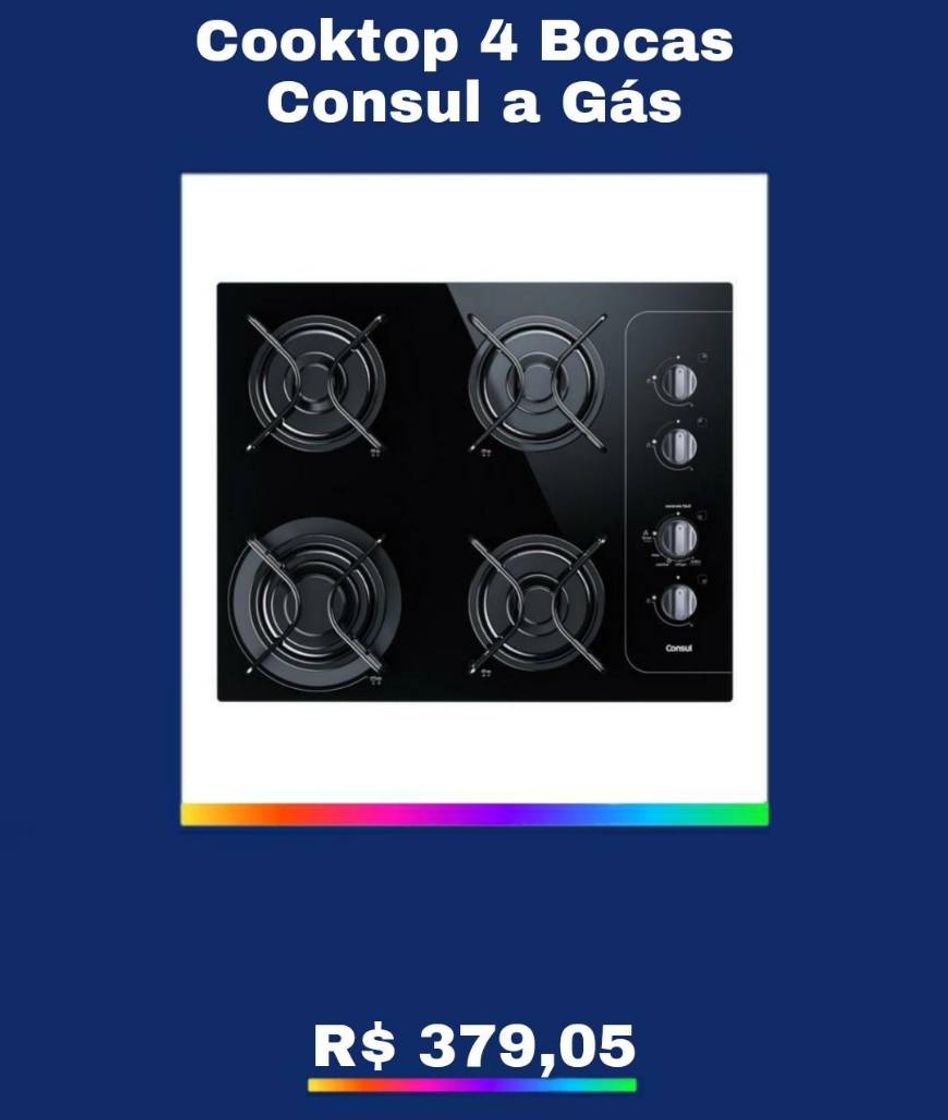 Product Cooktop 4 Bocas Consul a Gás GLP