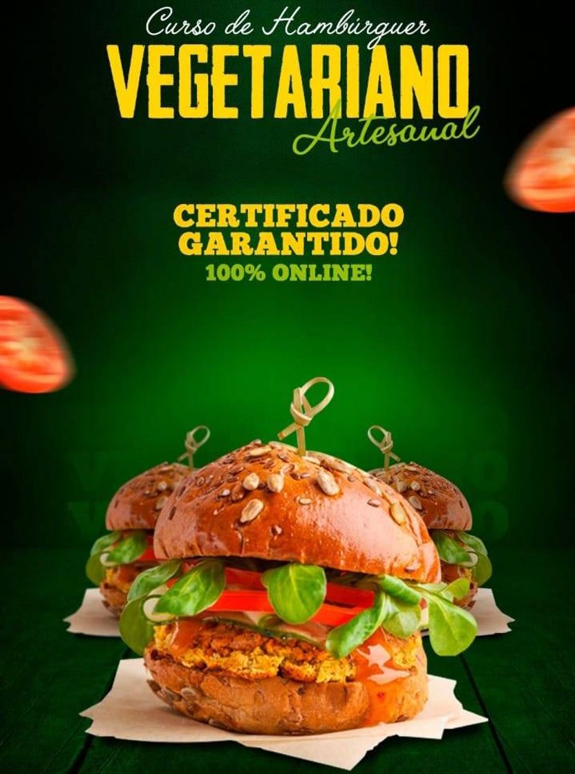 Moda Curso de Hamburguer Vegetariano