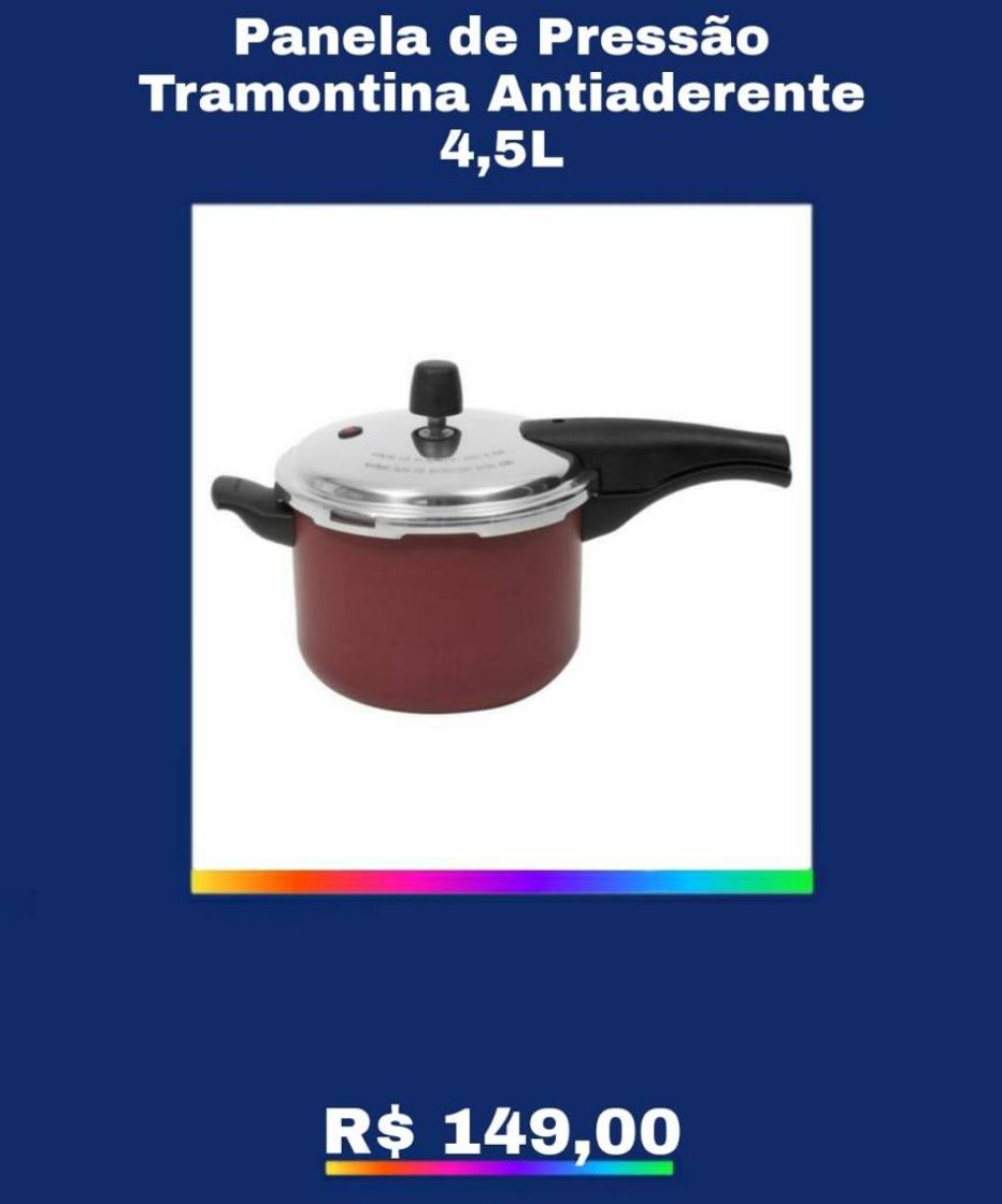 Product Panela de Pressão Tramontina Antiaderente - Vermelha 4