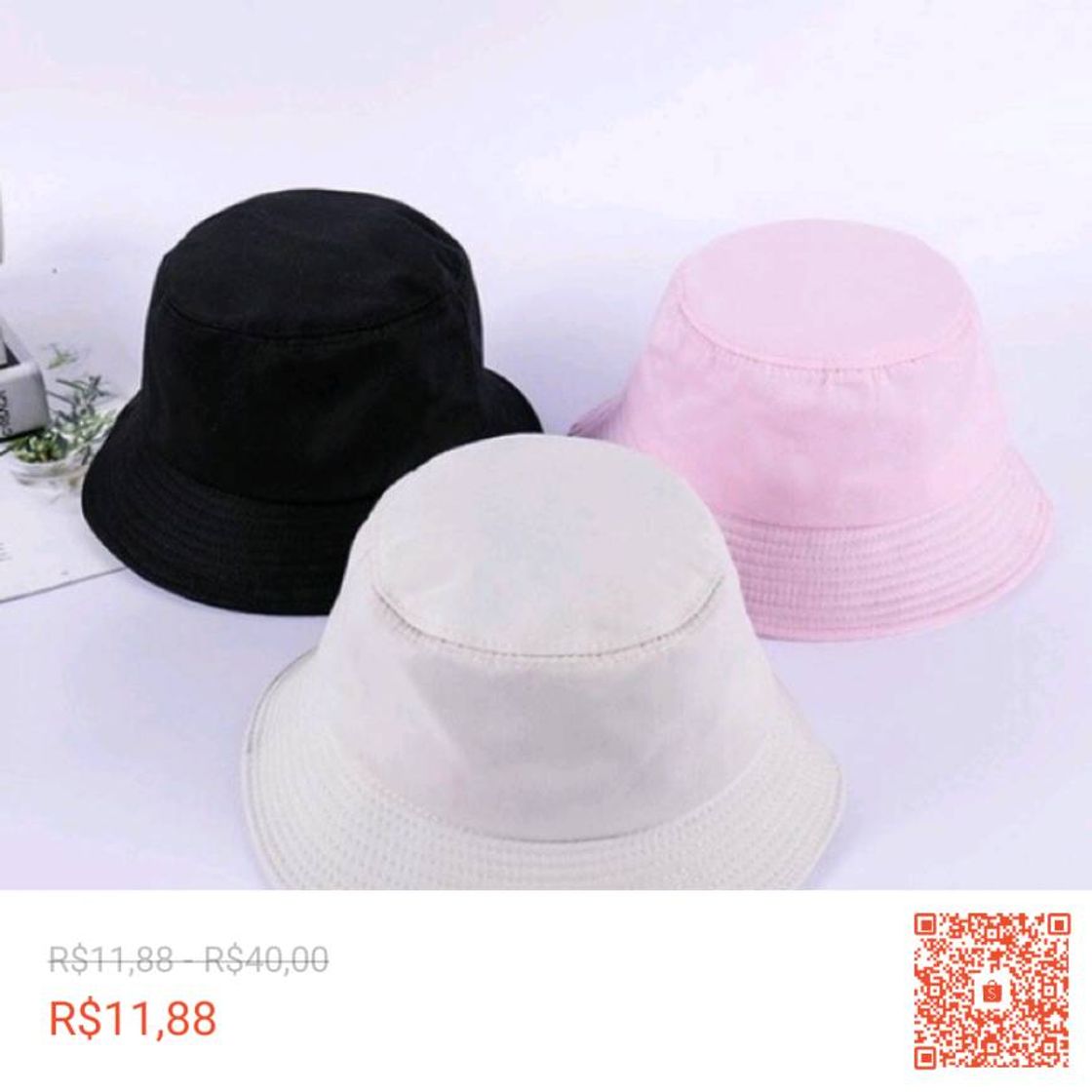 Moda Chapéu bucket 