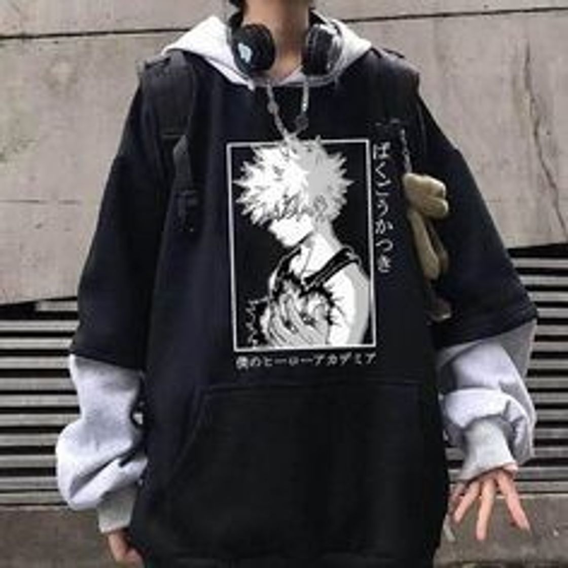 Social Moletom My hero academia katsuki Bakugou