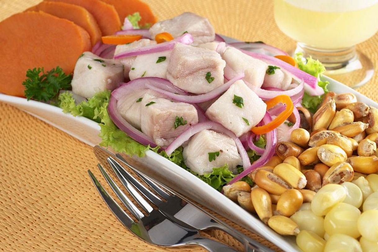 Place Receta para preparar ceviche