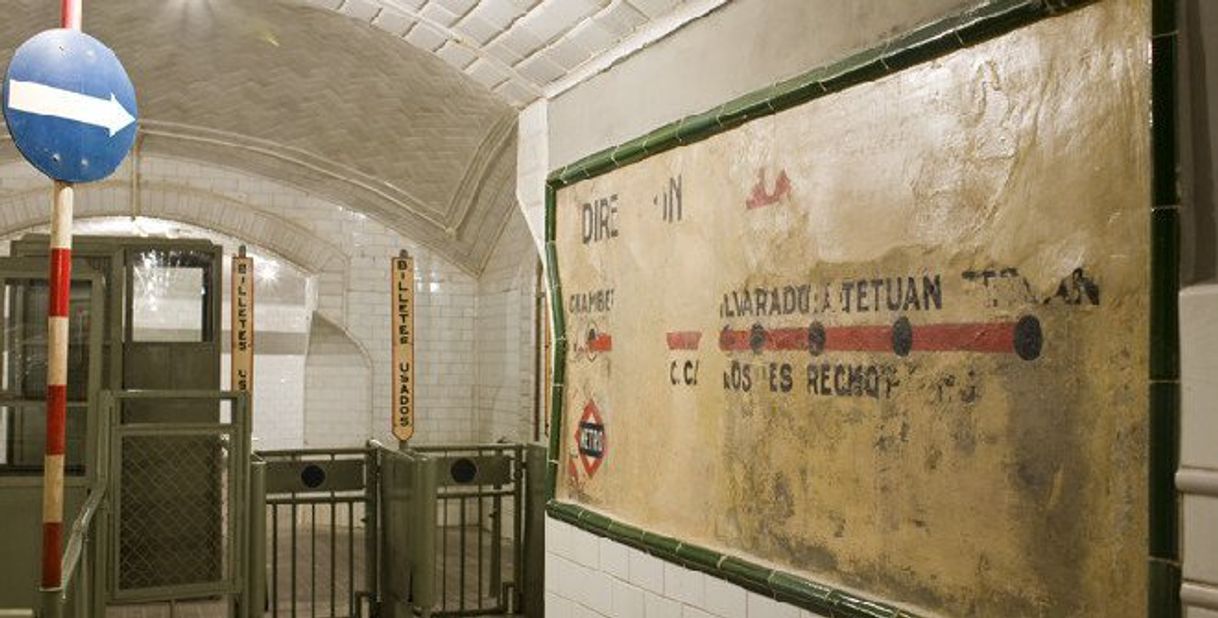 Lugar Andén 0 | Estación Museo - Chamberí