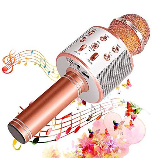 Suntop Micrófono Karaoke Bluetooth