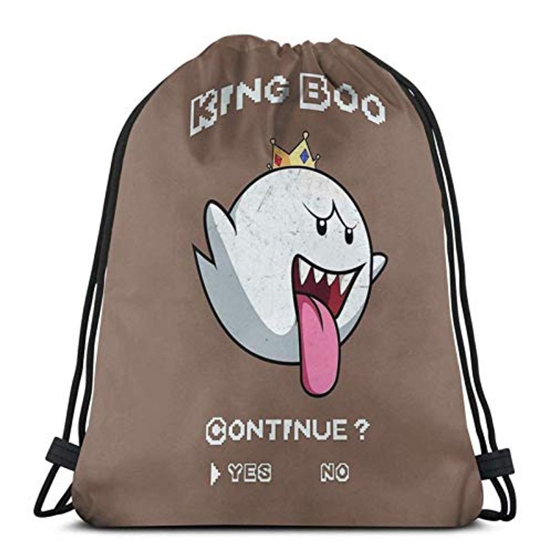 Fashion AOOEDM King Boo Sport Sackpack Mochila con cordón Bolsa de gimnasio Saco