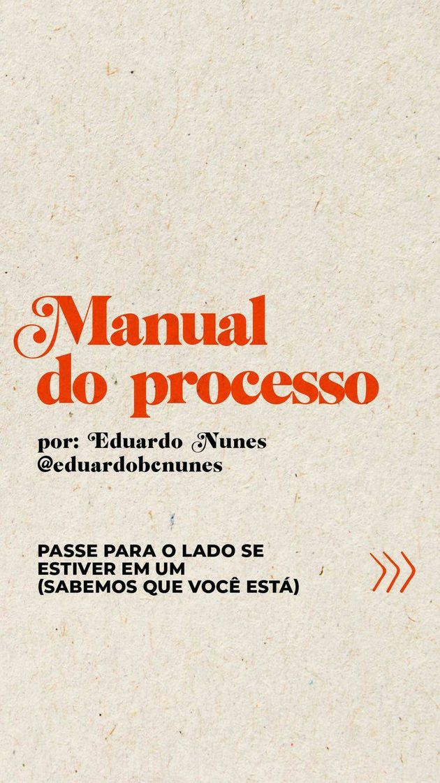 Moda O Processo