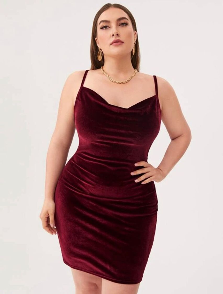 Moda Vestido plus size 