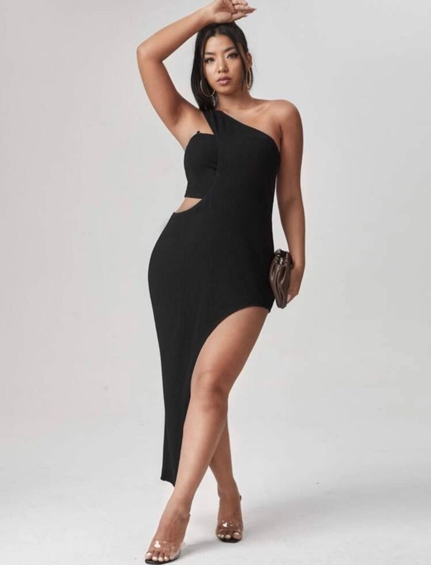 Moda Vestido sexy plus size 