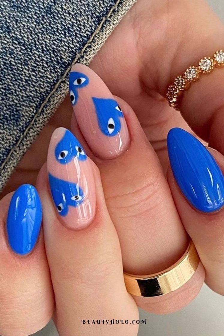 Social Blue hearts