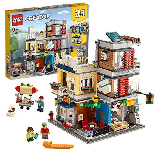 LEGO Creator - Tienda de Mascotas y Cafetería Nuevo set de construcción
