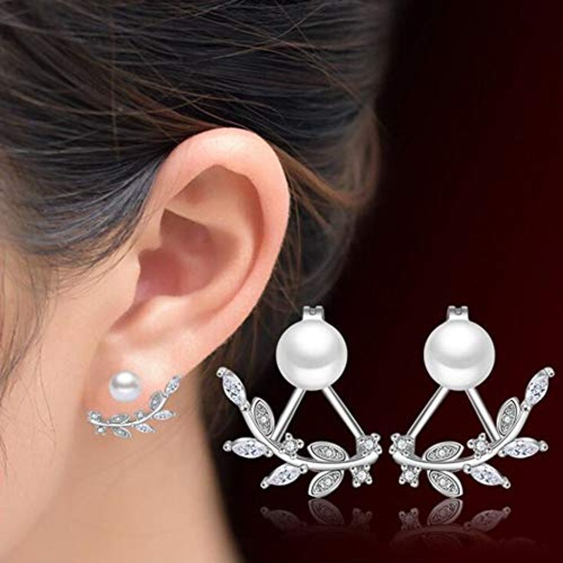 Fashion Pendientes mujer plata