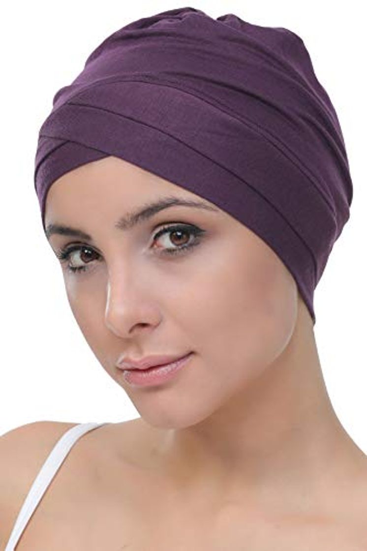 Lugar Deresina W gorro de algodón para la quimioterapia, la pérdida de cabello