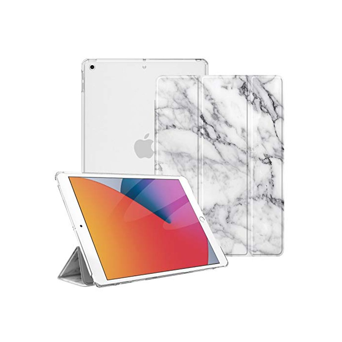 Productos Fintie Funda para iPad 10.2" 2019 - Trasera Transparente Mate Carcasa Ligera