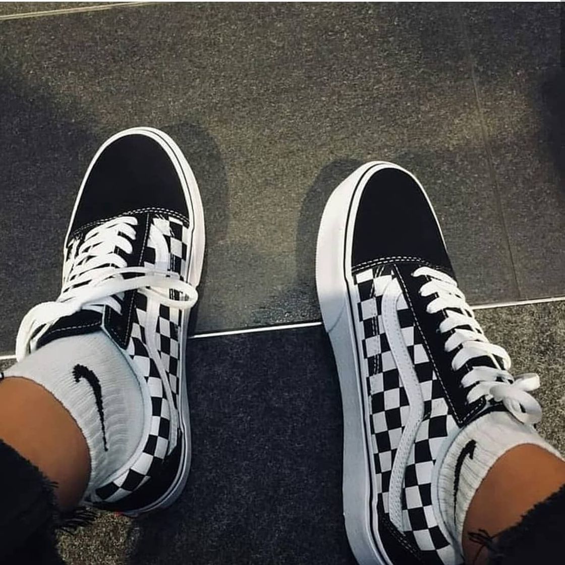 Moda Vans cuadros🏁