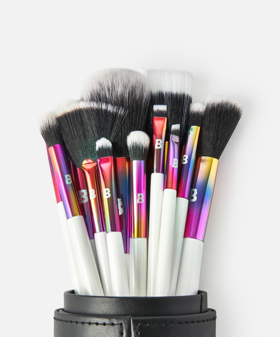 Moda By BEAUTY BAY Prism 12 Piece Travel Brush Set With Holder at ...