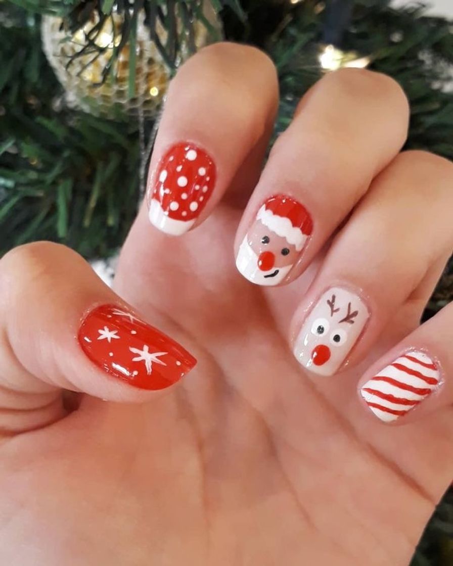 Moda Unhas de Natal