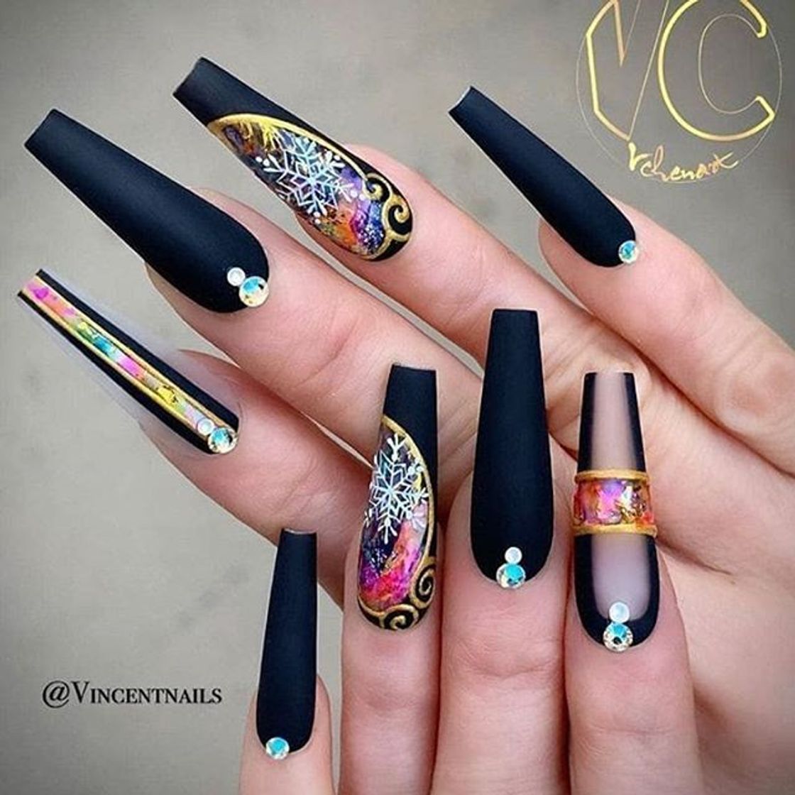 Fashion Unhas lindas e grandes 