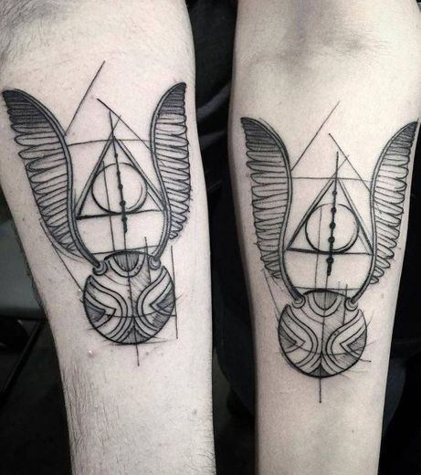 Tatuagem Casal - Harry Potter 💋