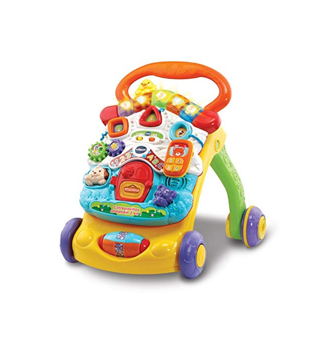 Productos VTech - Correpasillos Andandín 2 en 1, Diseño Mejorado, Andador Bebé InTeractivo