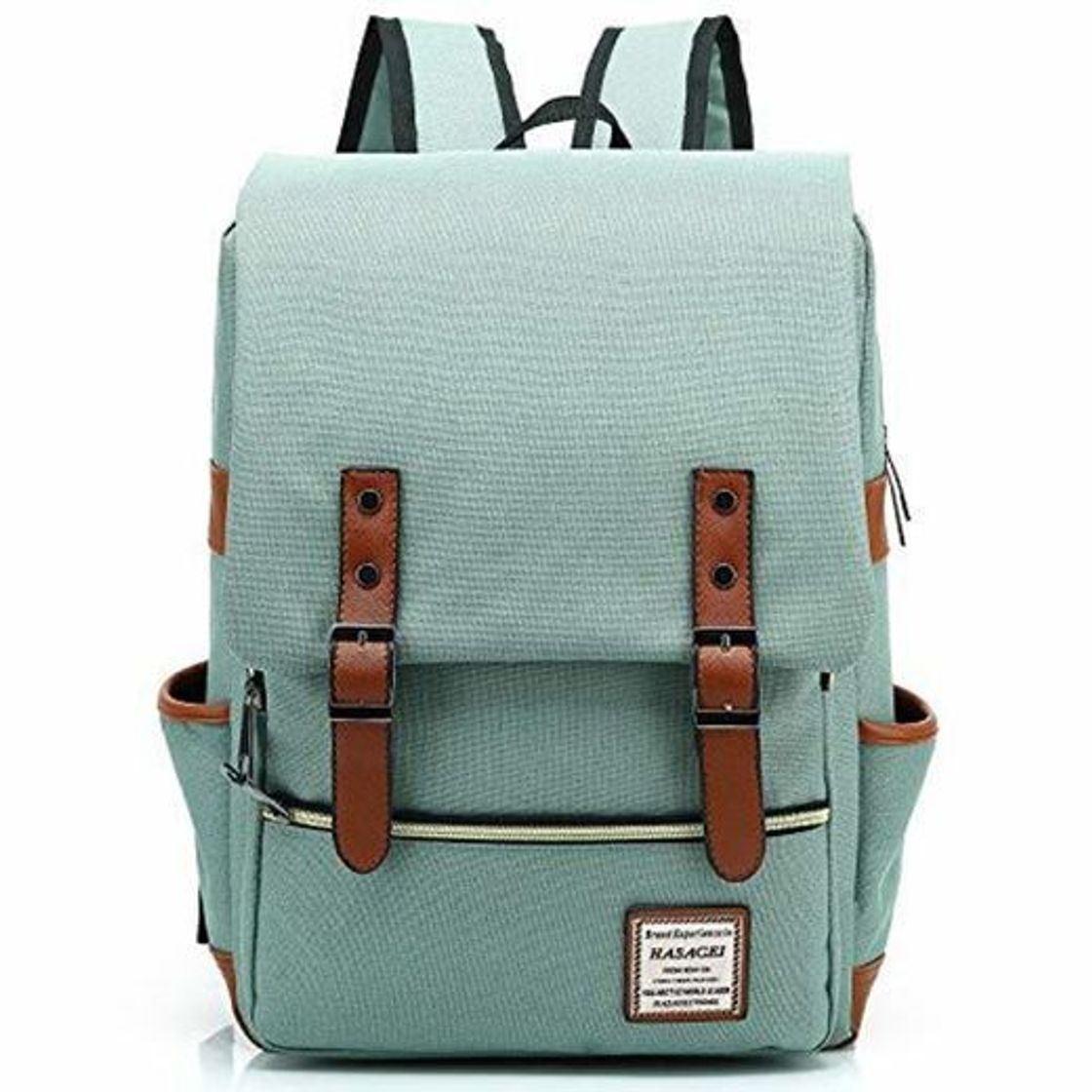 Producto HASAGEI Mochila Casual de Lona Mochila del Ordenador Portátil Mochila Escolar Vuelta