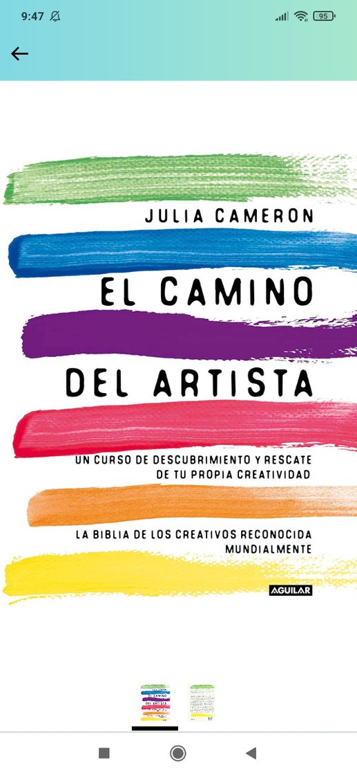 Libro El camino del artista🎨🎭🙋