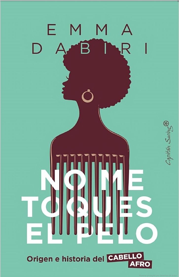 Libro No me toques el pelo - Emma Dabiri