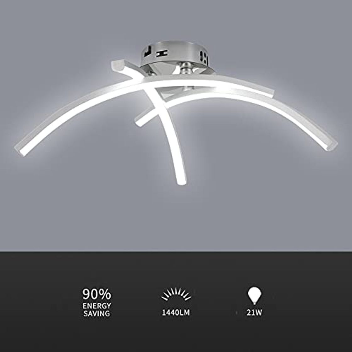 Social DAXGD Plafon LED de Techo 21W