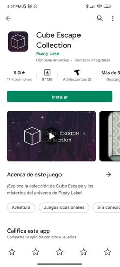 Cube Escape Colection