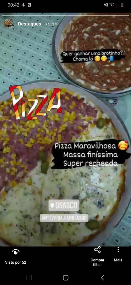 Restaurants PIZZARIA FAMÍLIA JBS