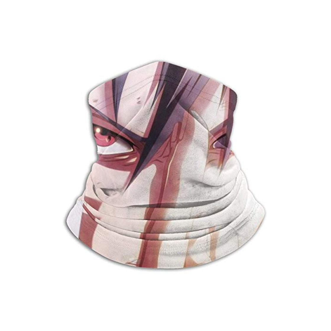 Product HRFKJYXG Anime Naruto Tubo de Microfibra Calentador de Cuello Cara Bufanda Escudo Protector Bandana Diadema Gorro