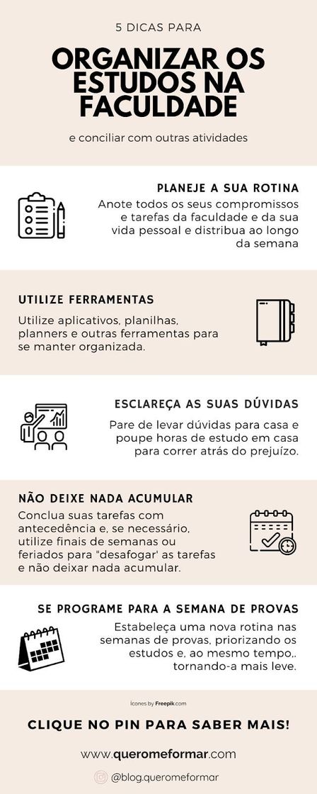 Moda Dicas de Estudo