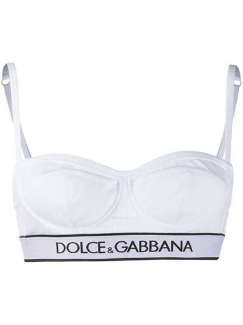 Fashion Dolce & GabbanaSutiã com logo

