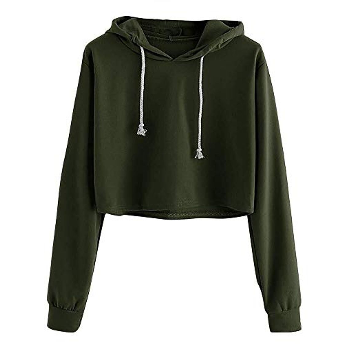 Moda Lady Girl Langar Hoody Tunnel Teenage Hoodie Casua Einfarbi Kur Especial Estilo