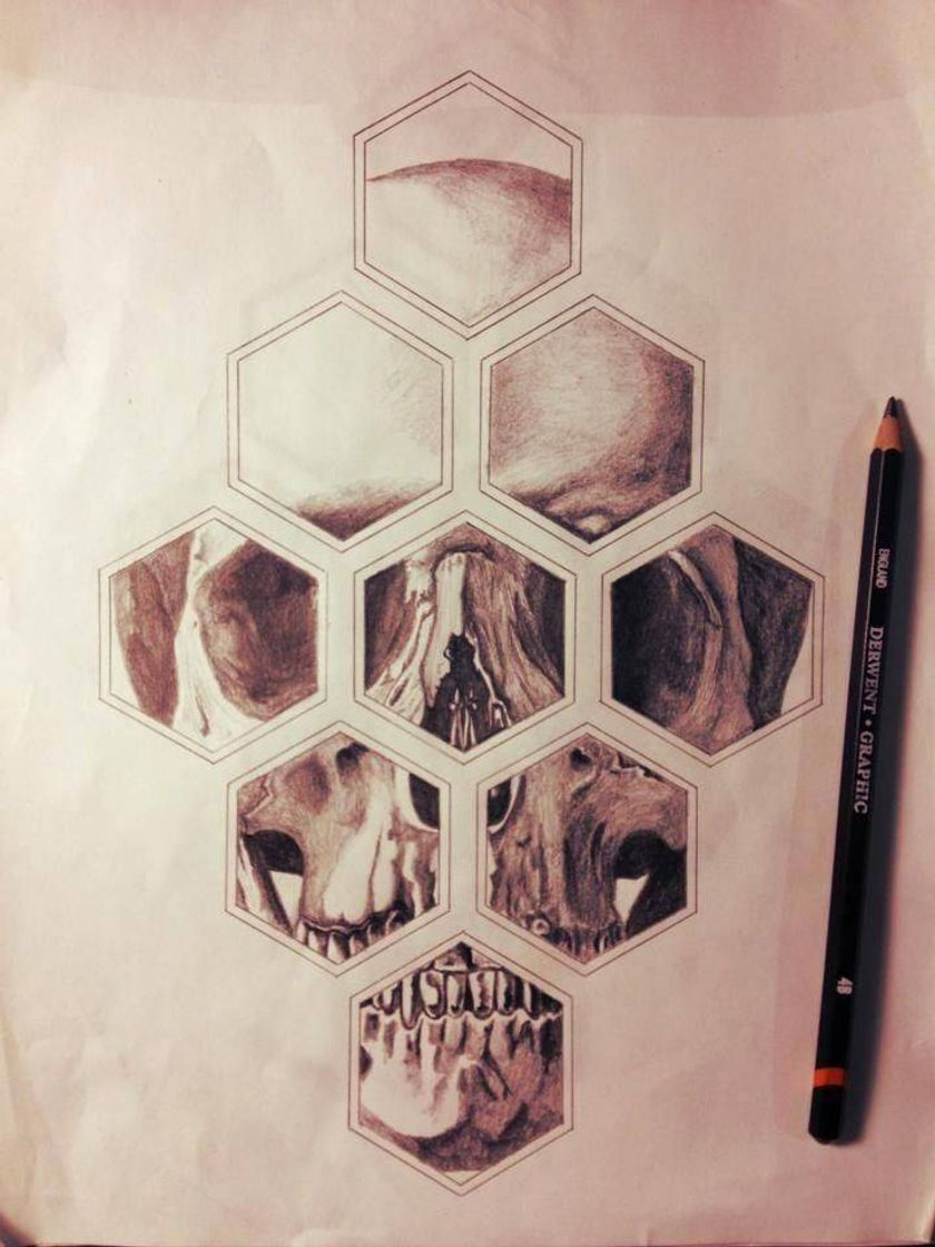 Fashion Tatuagem Geométrico